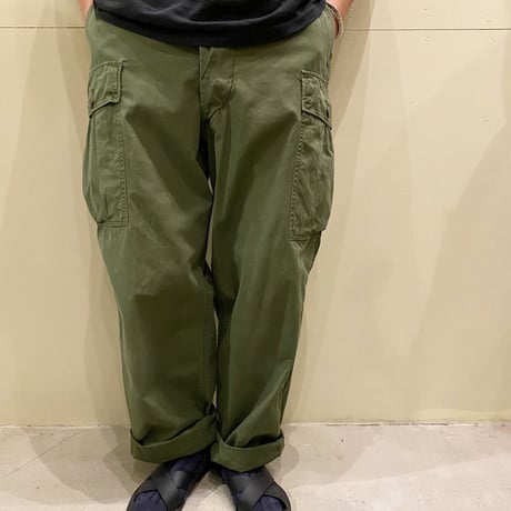 1960's US.ARMY Jungle Fatigue 1st Trousers