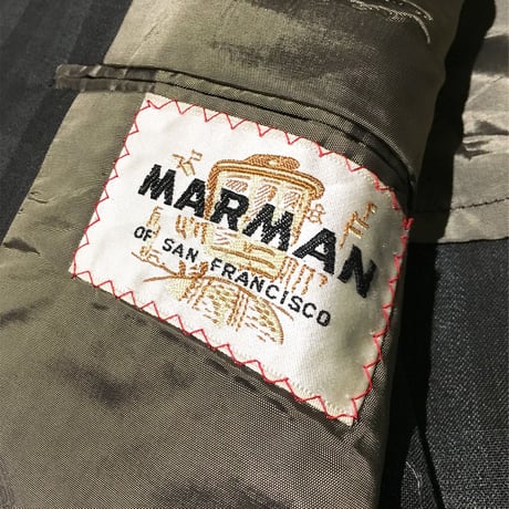 1960's MARMAN Tailroed Jacket