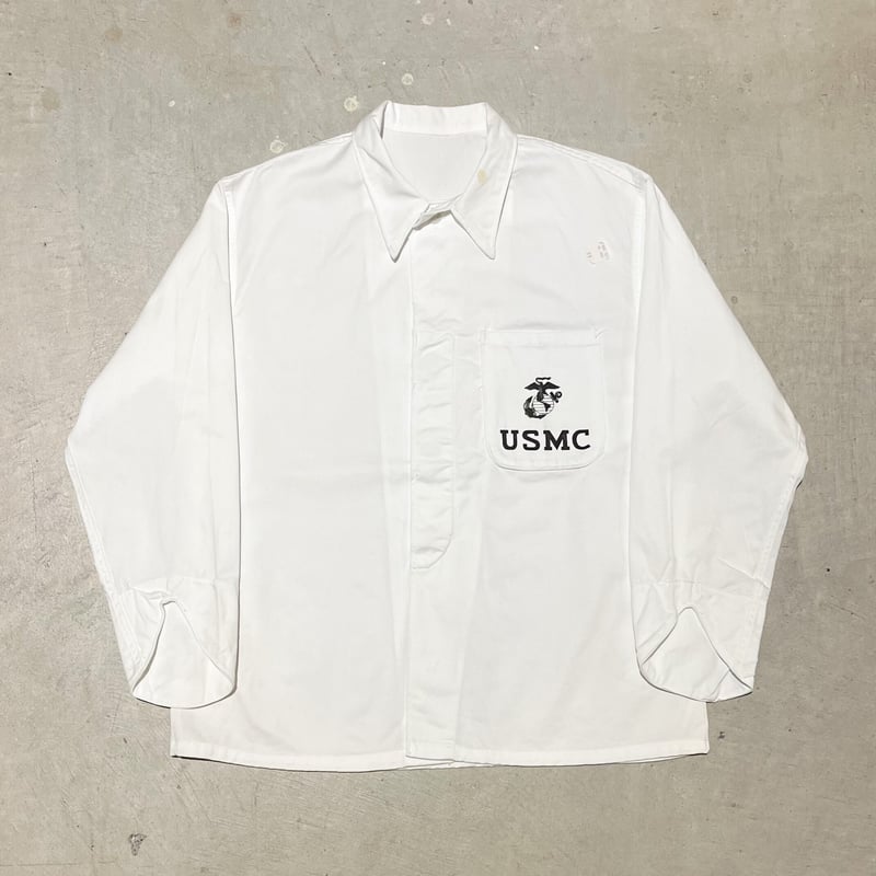 1950’s USMC FOOD HANDLER JACKET インディゴ染め 1950's USMC Foodhandler Jacket | Unwave
