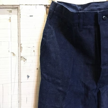1940's US.NAVY Denim Trousers Deadstock
