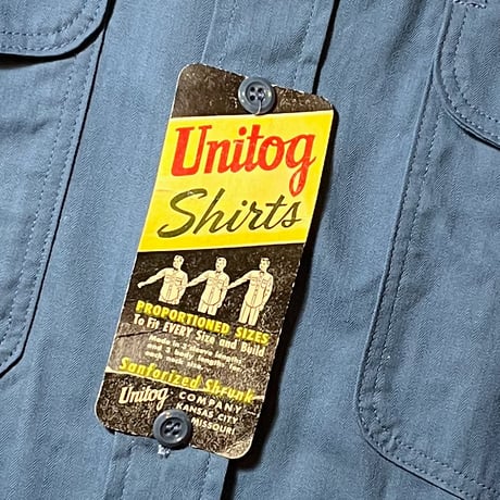 1950's Unitog Herringbone L/S Shirt