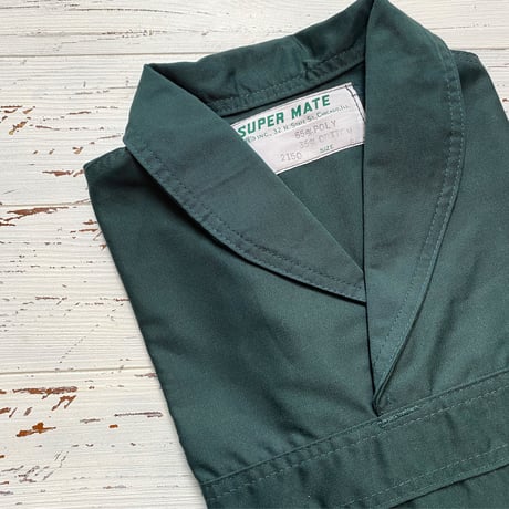 1970's〜 SUPER MATE Shawl Collar Pullover S/S Shirt