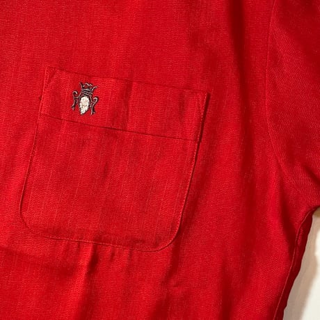 1960's Mancel of PARIS Rayon L/S Shirt Deadstock