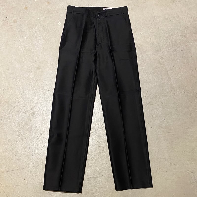 50s LE TALIVAN'N - Black Moleskin Pants 50s LE TALIVAN'N - Black Moleskin Pants