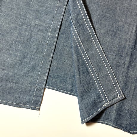 1940's〜 MONTGOMERY WARD Chambray S/S Shirt Deadstock
