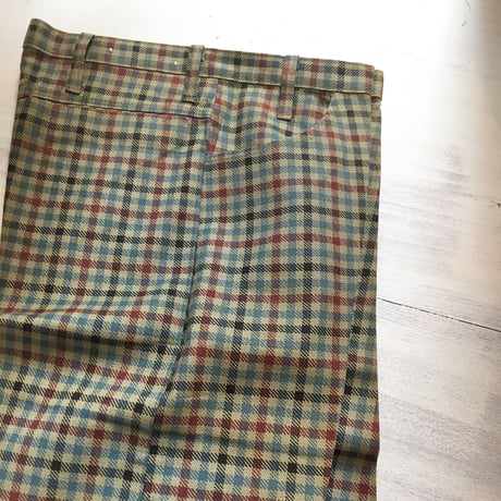 1960's Unknown Tapered Slacks Deadstock