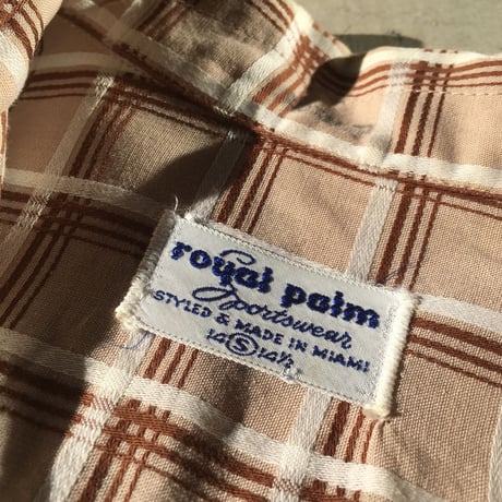 1950's〜 royal palm L/S Shirt