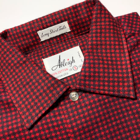 1960's Atleigh Flannel L/S Shirt Deadstock