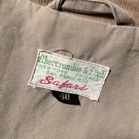 1960's Abercrombie&Fitch Hunting Jacket