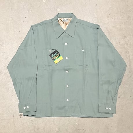 1950's Guymont Rayon L/S Shirt Deadstock