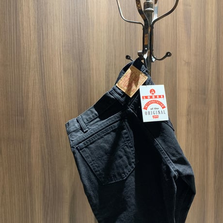 1990's Levi's 550 Black Denim Pants Deadstock