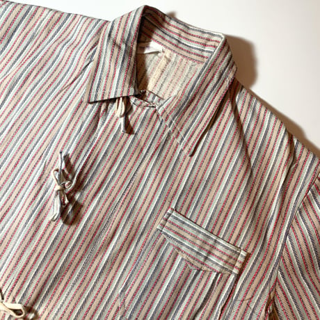 1950's〜 Bulgaria Military Pajama L/S Shirt Deadstock