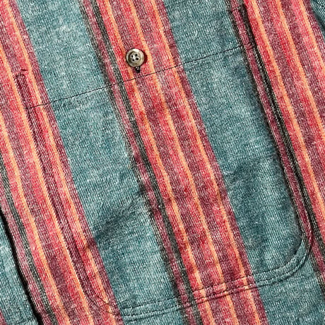 1990's ST JOHN'S BAY Heavy Flannel L/S Shirt Deadstock
