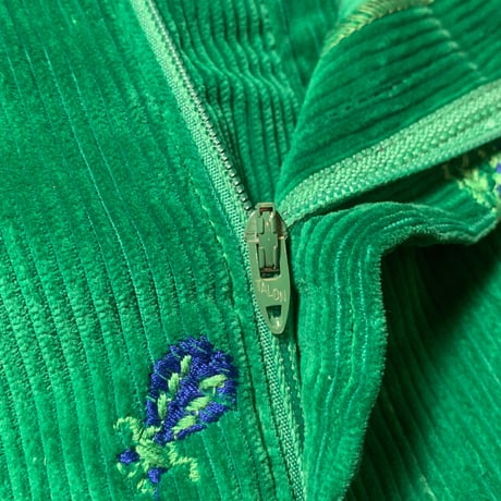 1960's〜 JOHN HORAN Corduroy Embroidery Trousers Deadstock