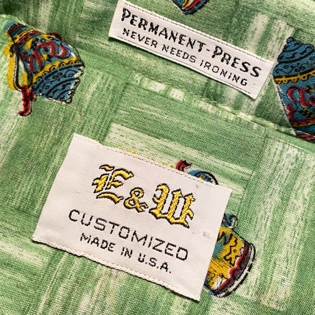 1960〜70's E&W L/S Shirt Deadstock