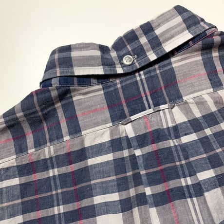 1960's Enro Indian Madras S/S Shirt