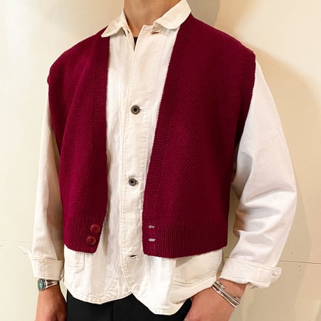 1940's〜 Unknown Knit Vest