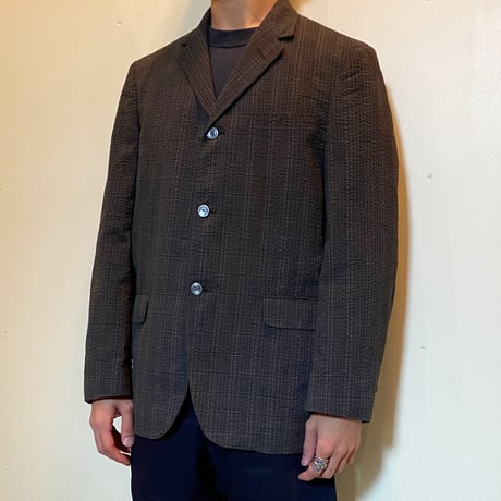1960's PENNEY'S Seersucker Tailored Jacket