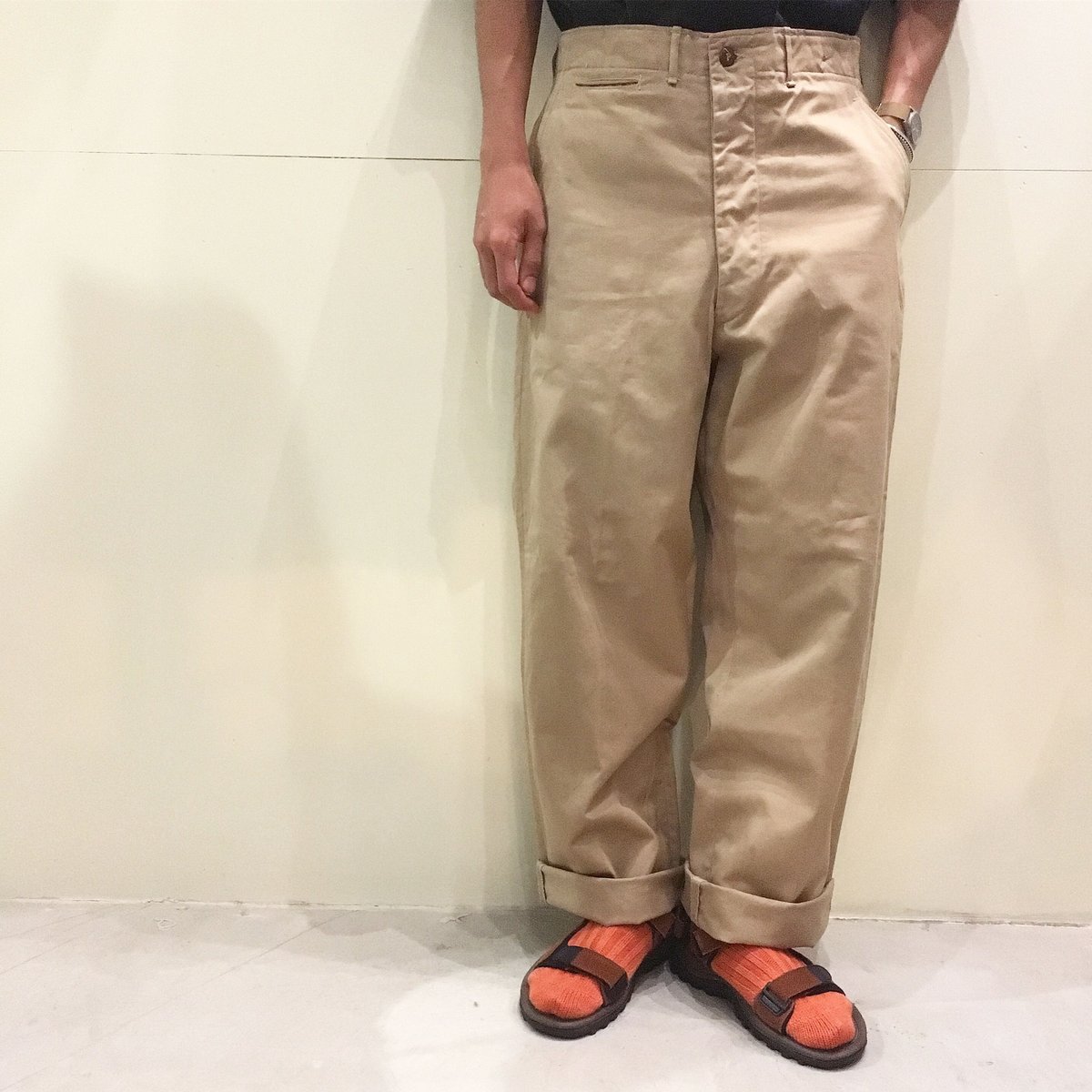 1940's US.ARMY M-43 Chino Trousers | Unwave