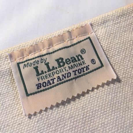 1980's L.L.Bean Bote&Tote Canvas Bag