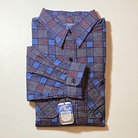 1950's SILVER STAR Flannel L/S Shirt Deadstock