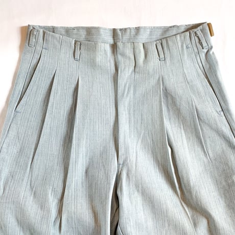 1950's Unknown Cotton Trousers Deadstock