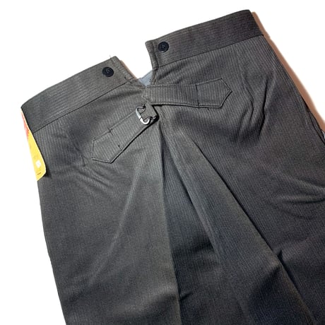 1940's French Unknown Pique Trousers Deadstock