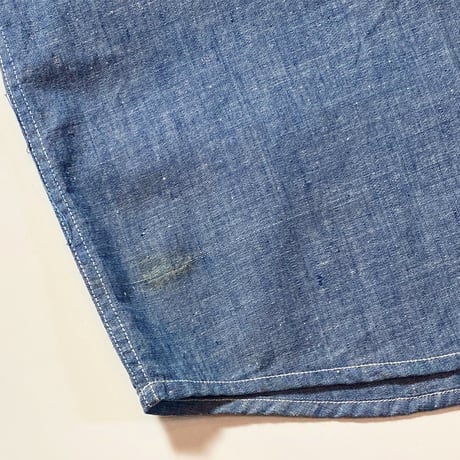 1940's US.NAVY Chambray L/S Shirt