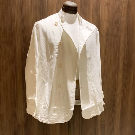 1970's Italy Navy Cook Jacket Deadstock