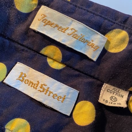 1960's Bond Street Dots S/S Shirt