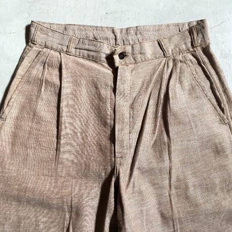 1950's〜 Bud Berma Cotton Trousers