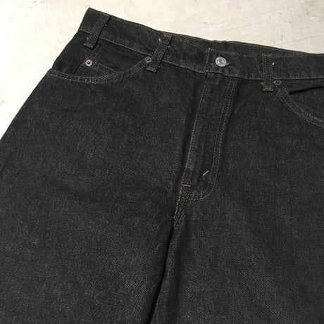 1990's Levi's 550 Black Denim Pants Deadstock