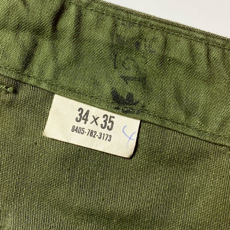 1960's US.ARMY Utility Trousers