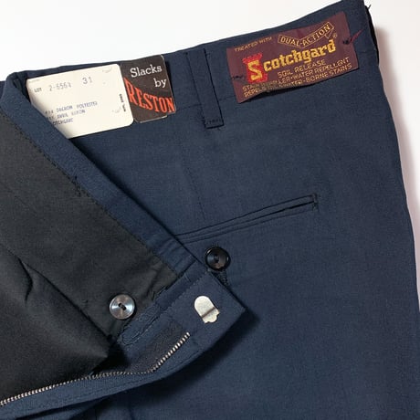 1960's RESTON Tapered Slacks Deadstock