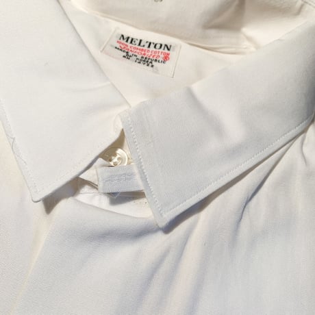 1960's MELTON Tab Collar S/S Shirt Deadstock