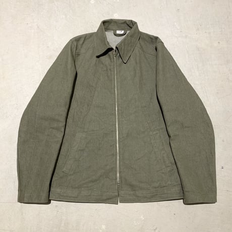 1960's〜 British Green Denim Prisoner Jacket