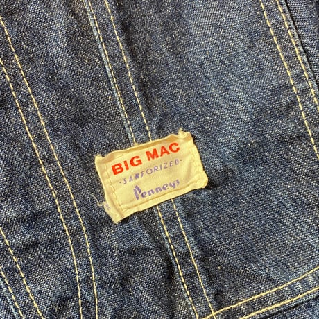 1960's BIG MAC Denim Coverall