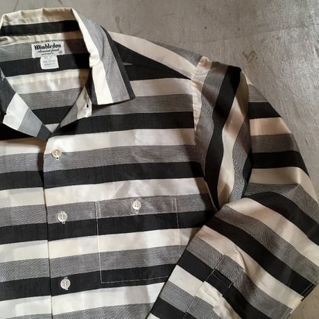 1960's Wimbledon Cotton&Silk L/S Shirt