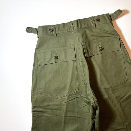 1950's US.ARMY M-47 Herringbone Trousers Deadstock