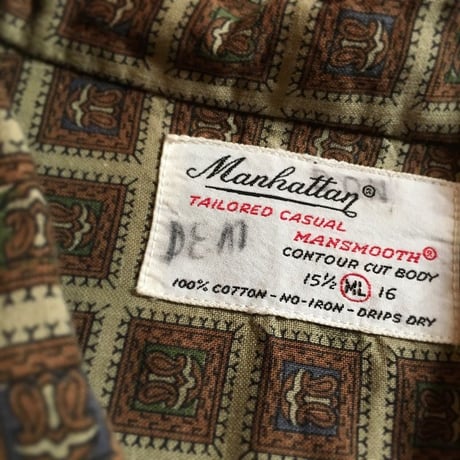 1960's Manhattan L/S Shirt