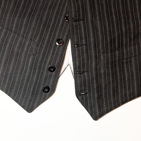 1950's French Unknown Stripe Vest Deadstock