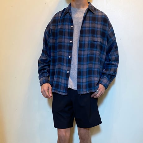 1960's ROYAL DOMAIN Rayon L/S Shirt
