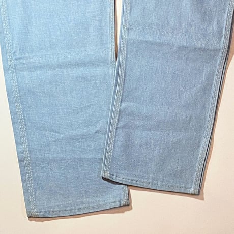 1960's Unknown Cotton Double Knee Trousers Deadstock