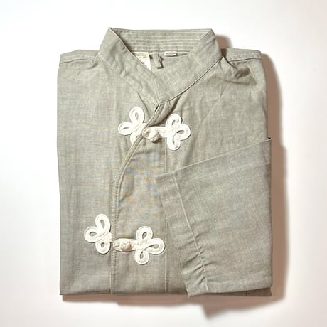 1940's US.ARMY Oxford Pajama L/S Shirt Deadstock