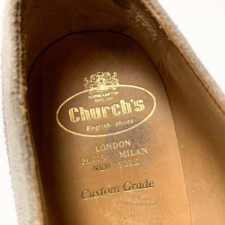 2000's〜 Church's Suede Leather Shoes Deadstock