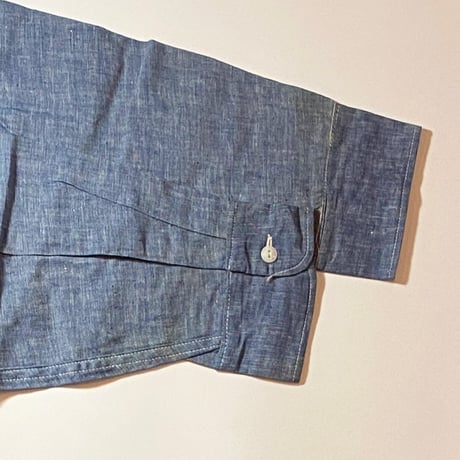 1940〜50's BAREKAT Chambray L/S Shirt Deadstock