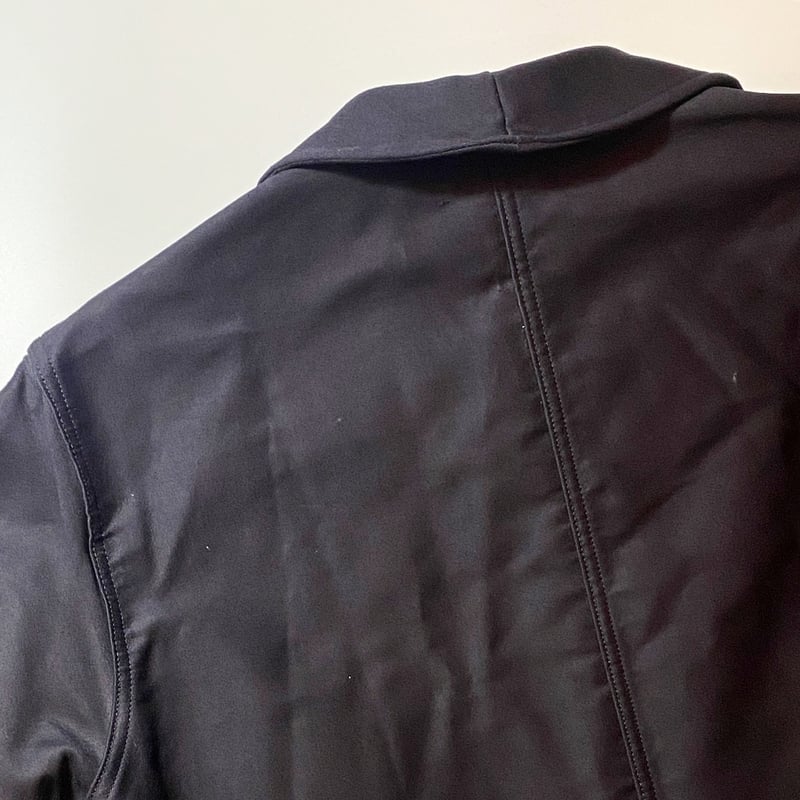 1960's LIVRADOR Black Moleskin Jacket Deadstock
