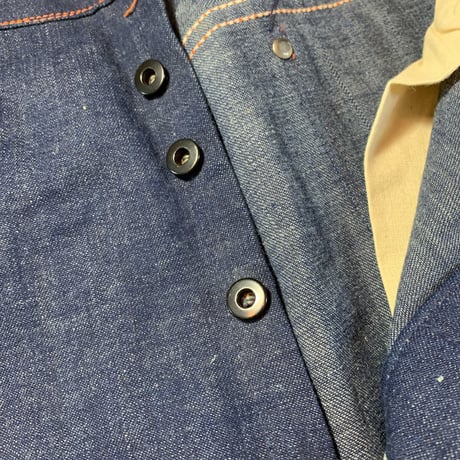 1940's Unknown Denim Painter Pants Deadstock