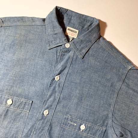 1950's BROADCASTER Chambray L/S Shirt