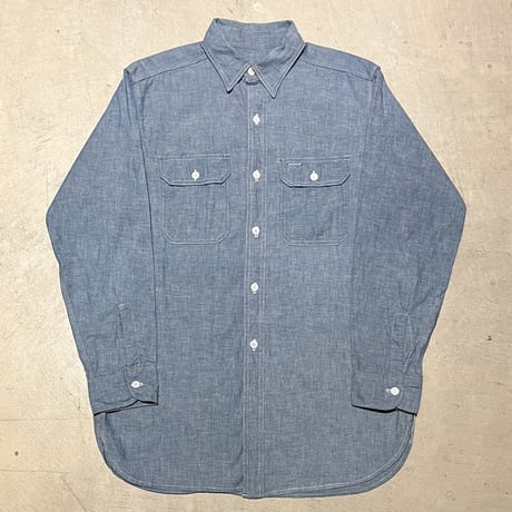 1950's Unknown Chambray L/S Shirt